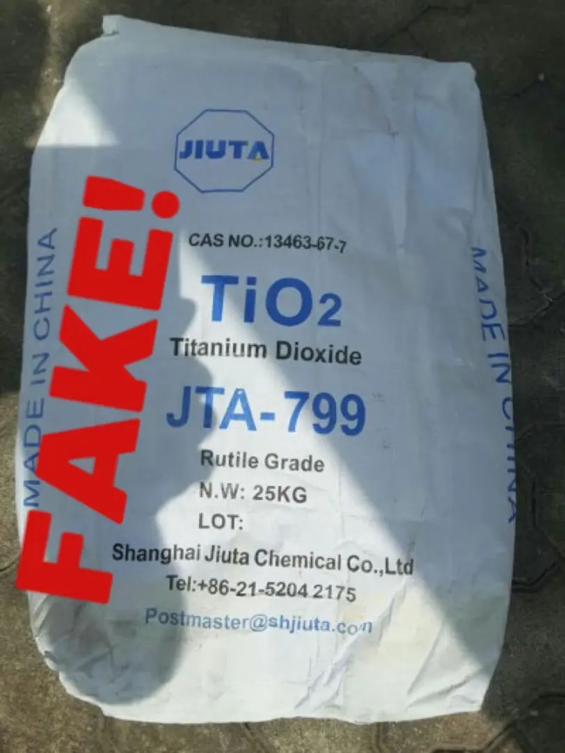 Fake Titanium Dioxide